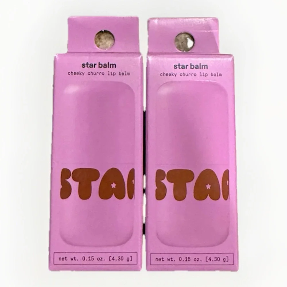 Starface Star Balm CHEEKY CHURRO Lip‎ Balm 0.15 oz 4.30 g Each New